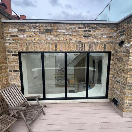 Bifold aluminium door