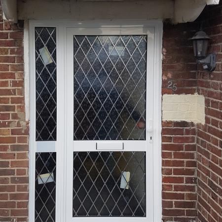 Composite entrance doors